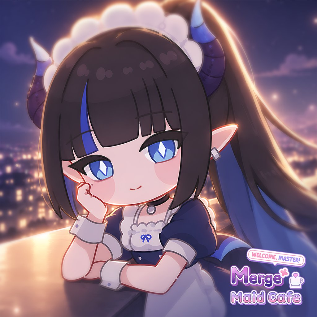 mergemaidcafe's tweet photo. 「こんなふうに誕生日を過ごすのは初めてです。以前は、みんながどうして誕生日を好きなのか不思議に思っていましたが、今なら分かる気がします。」

＂This is my first time celebrating a birthday like this. I used to wonder why everyone liked birthdays so much, but now I think I understand.＂

「이렇게 생일을 보내보는 건 처음이네요. 전에는 다들 왜 생일을 좋아할까 싶었는데, 이제는 알 것 같습니다.」

#マージメイドカフェ #mergemaidcafe #HappybirthdayAku