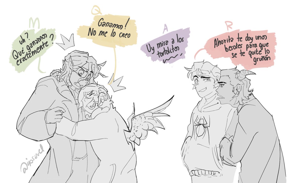 ipsavel's tweet photo. NAUKOSICKERS WOOOOOOOOOOOOO los amo 🫶💖

(me divertí mucho dibujando a los spidermonkey jsjs que no se note la diferencia de calidad :,v)

#Naukosick #Spidermonkey #qsmp2fanart https://t.co/KQmQpjchou