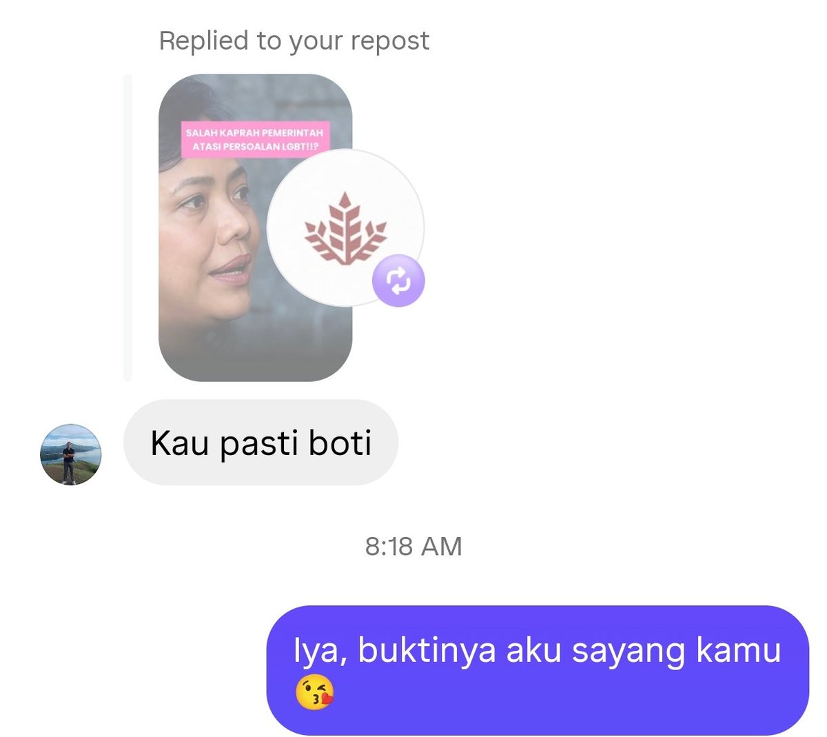 neohistoria_id's tweet photo. Ciptakan cinta, bukan benci. 😘 https://t.co/AQtBTEPgR0