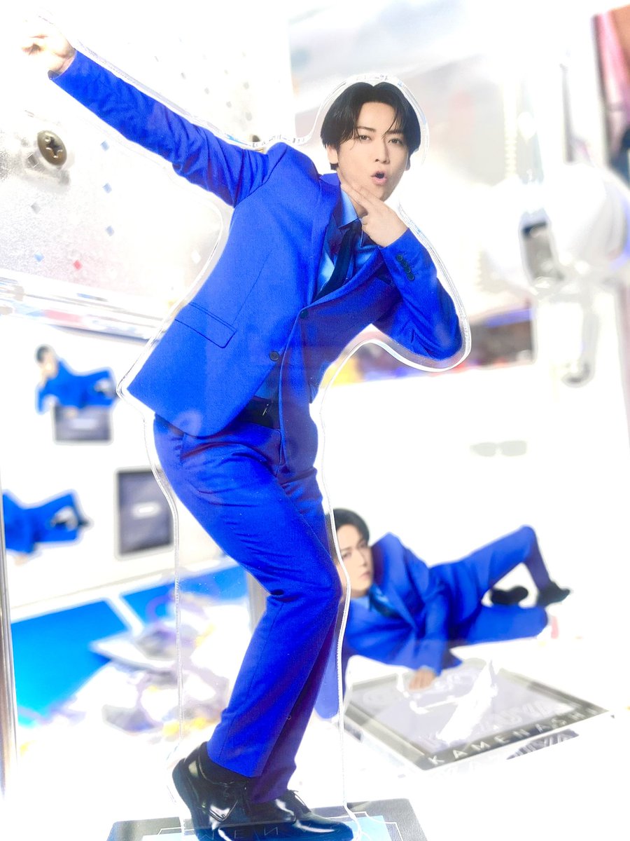 GiGO_Ariake's tweet photo. 【新着景品情報】
🎁亀梨和也×GiGO 限定景品 🎁

#亀梨和也 GiGOコラボアクリルスタンドvol.2が登場です💙

第一弾と是非一緒に飾ってください❕
ぜひ有明ガーデンにて手に入れてくださいね♪

詳しくはこちら引用元をチェックしてください💙

#GiGO #亀梨和也 #GiGO亀梨チャレンジ
#GiGO有明ガーデン https://t.co/fAiWJnNYZI