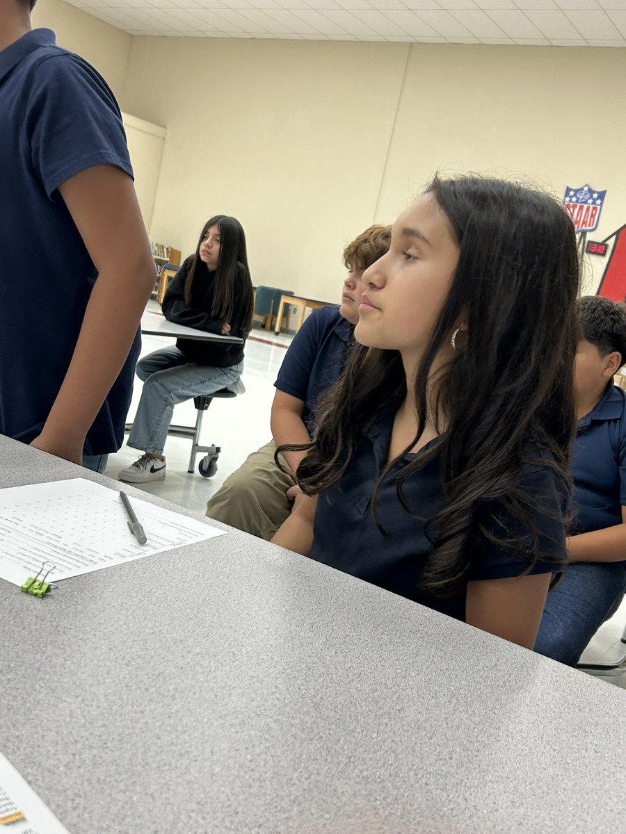 BESRams_SEISD's tweet photo. Enjoyed spending time with our music teachers @MsMontanoMusic @cpadilla_SEisd as they began testing students on which instrument would be best to play 🎶🎵. Connecting with our students in every corner of our campus. Can’t wait to hear our Ram band come together @SanElizarioISD https://t.co/Wgg4KAUsC0