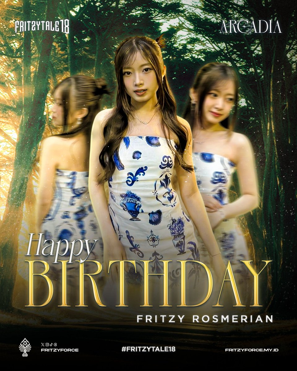FritzyForce's tweet photo. Seperti 𝗔𝗿𝗰𝗮𝗱𝗶𝗮 yang terus bertahan karena keberanian sang pelindung, semoga Fritzy selalu diberikan kekuatan untuk melangkah, menjaga mimpi-mimpinya, dan membawa kebahagiaan bagi banyak orang. 🫶🏻🥹

𝗛𝗮𝗽𝗽𝘆 18𝘁𝗵 𝗕𝗶𝗿𝘁𝗵𝗱𝗮𝘆, 𝗙𝗿𝗶𝘁𝘇𝘆 𝗥𝗼𝘀𝗺𝗲𝗿𝗶𝗮𝗻!🎉
Semoga setiap chapter baru dalam perjalananmu dipenuhi kebahagiaan, harapan, dan mimpi-mimpi yang perlahan menjadi kenyataan. 💜

@RFritzy_JKT48 #FritzyTale18