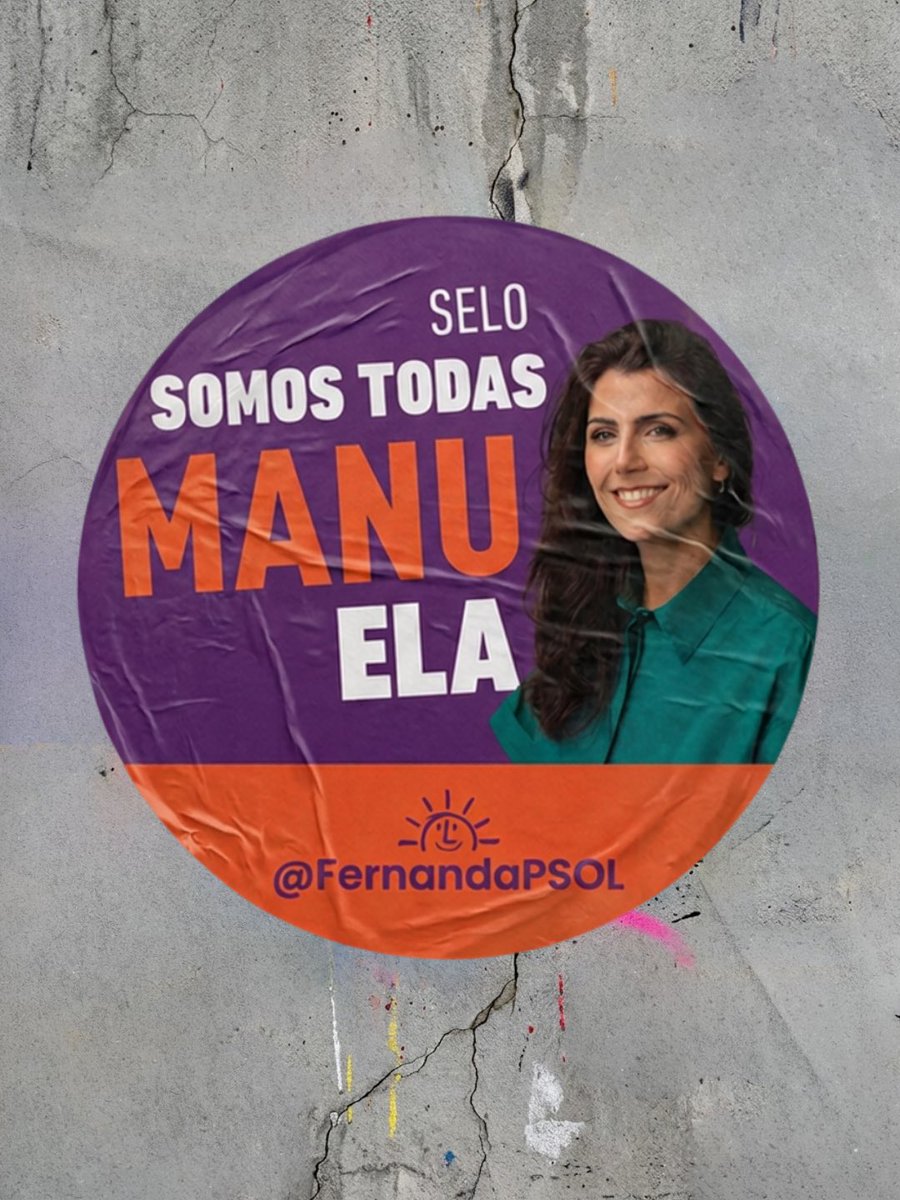 fernandapsol's tweet photo. Se eles tem ódio, nós temos coragem, luta e unidade para enfrentar a extrema direita e seus ataques misóginos!
Somos todos e todas @manueladavila. https://t.co/3Jhz78cClL
