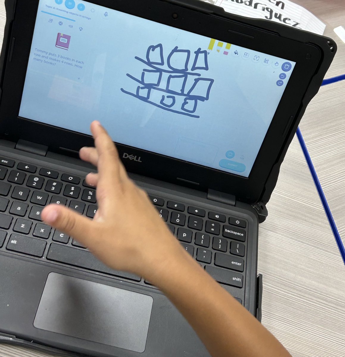 BESRams_SEISD's tweet photo. Magma Math practice with some of our 3rd grade Rams! Teachers learned about the program in PD that very morning, then came back to put it into practice! Way to go Crew Borrego!🌋 math skills erupting @SanElizarioISD @Debbie_stemgirl https://t.co/xCm0fPu1Vb