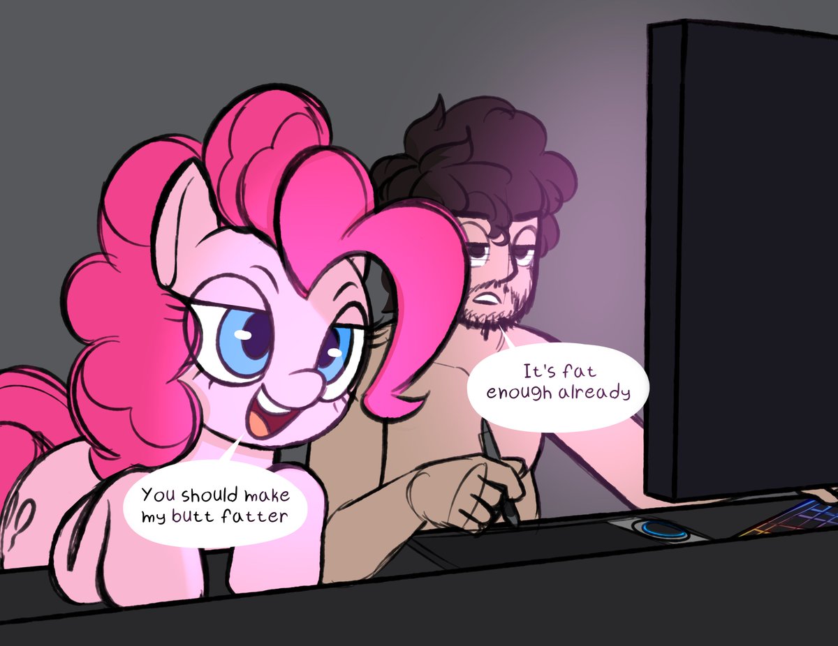 DibujitoArt's tweet photo. Depression is over, this weird horse is keeping me company now https://t.co/Mwltj1Vb0z