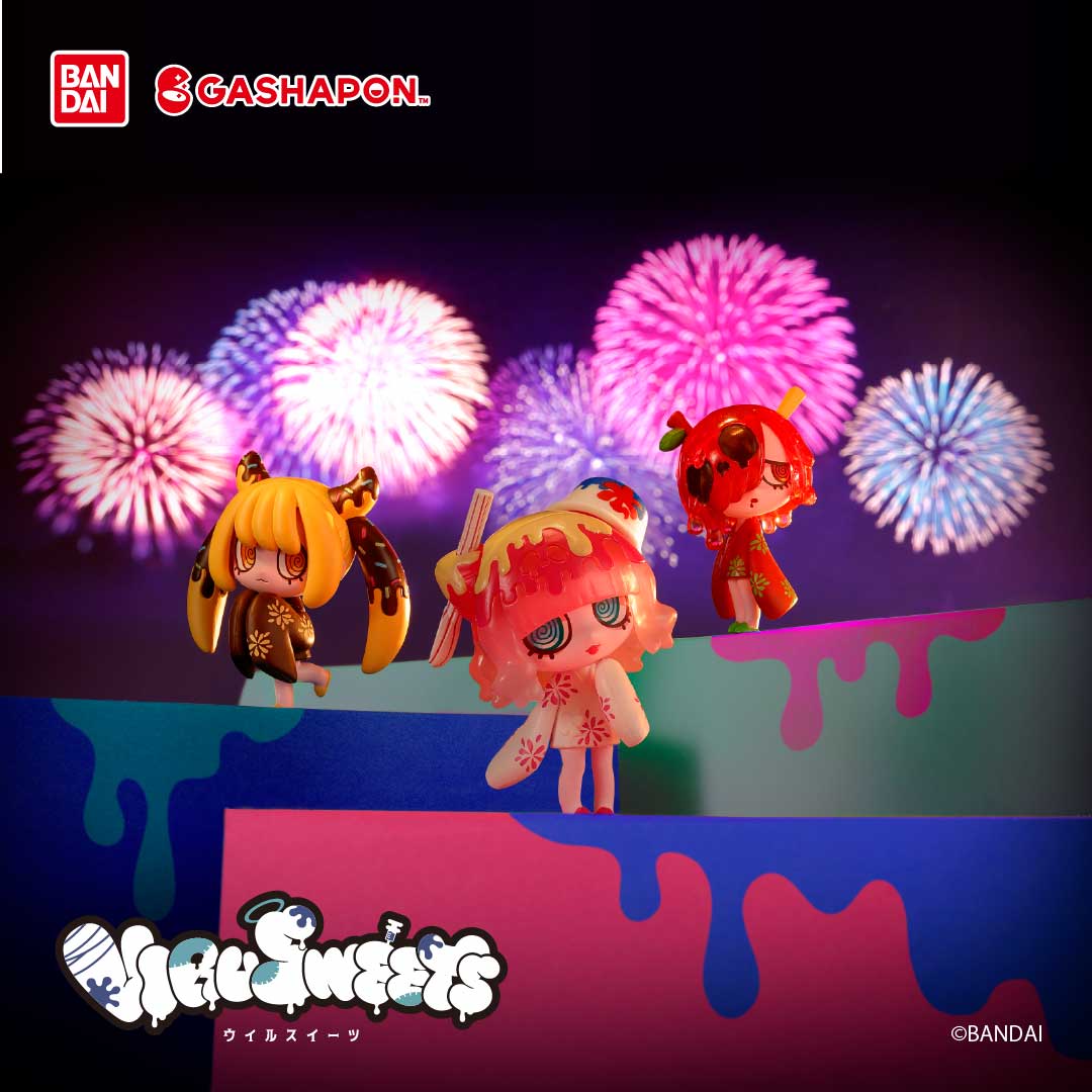 art_gashapon's tweet photo. 「VIRUSWEETS figure collection ～Summer Festival～」
イメージカット公開！

2026年8月第2週より順次発売予定！

詳しくはサイトをチェック👇
https://t.co/iFXQubb0ZC https://t.co/G0myqJZK1G