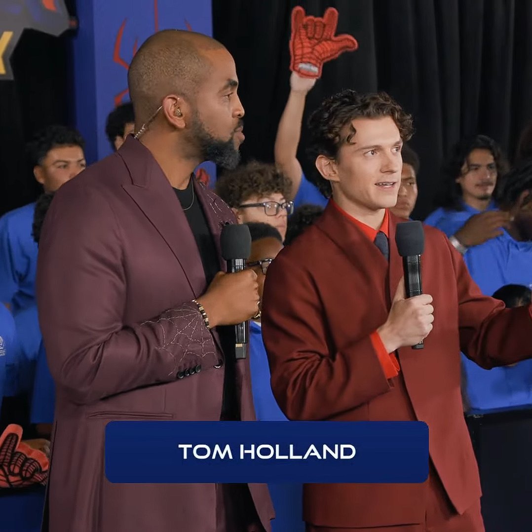 thollandrchives's tweet photo. Tom Holland has arrived at the ‘Spider-Man: Brand New Day’ world premiere in Los Angeles! https://t.co/kO9gBrpzJx