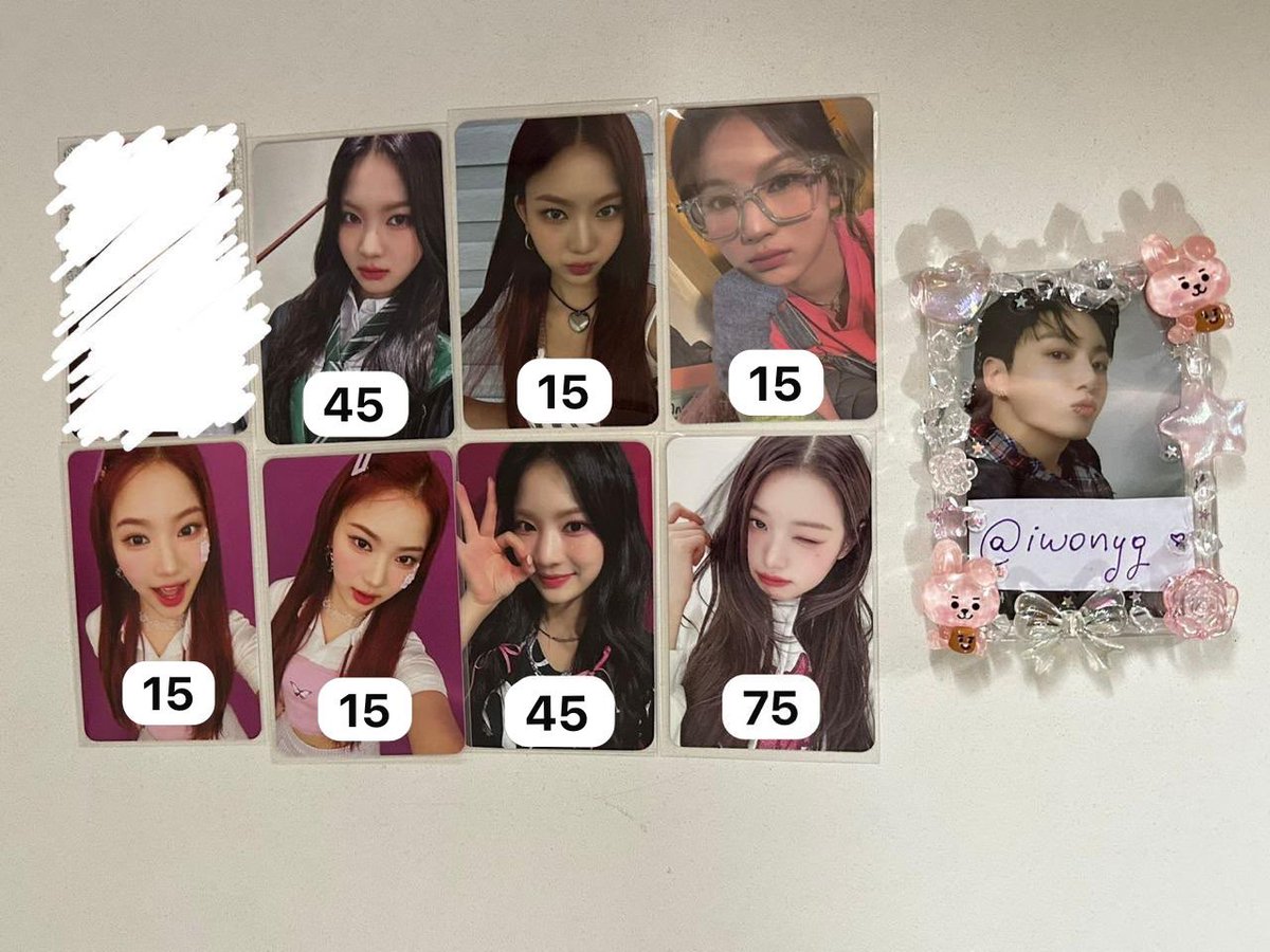 iwonyg's tweet photo. . * • vendo/venda isa, sumin, sieun &amp; wonyoung 🐱७* 
-  me avisem caso algum card esteja over!! faz um tempinho que precifiquei e não tenho certeza se os valores continuam os mesmos. 
-  frete não incluso!
-  posso mandar mais fotos/vídeos dos cards no privado
-  fbs no fixado https://t.co/HKc4k3o5KD
