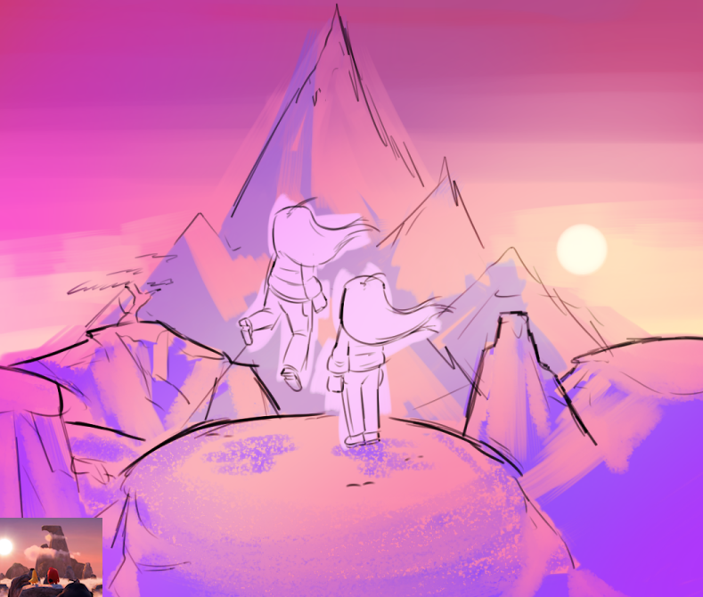 IBNVintage's tweet photo. stupid drawing idea ive had for like 5 years #celeste https://t.co/phCBXbe4YZ