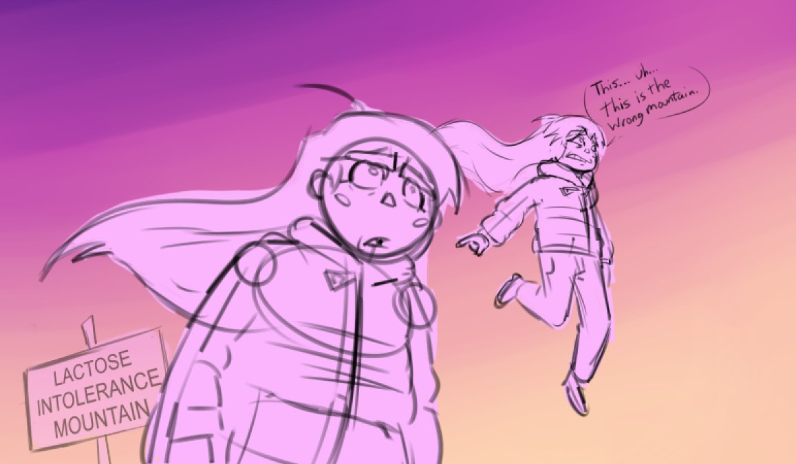 IBNVintage's tweet photo. stupid drawing idea ive had for like 5 years #celeste https://t.co/phCBXbe4YZ