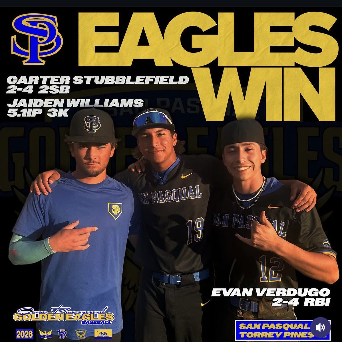 JaidenRWilliams's tweet photo. Great day on the mound pitching 5.1IP 3K and getting the win https://t.co/EPMJpHkTL5