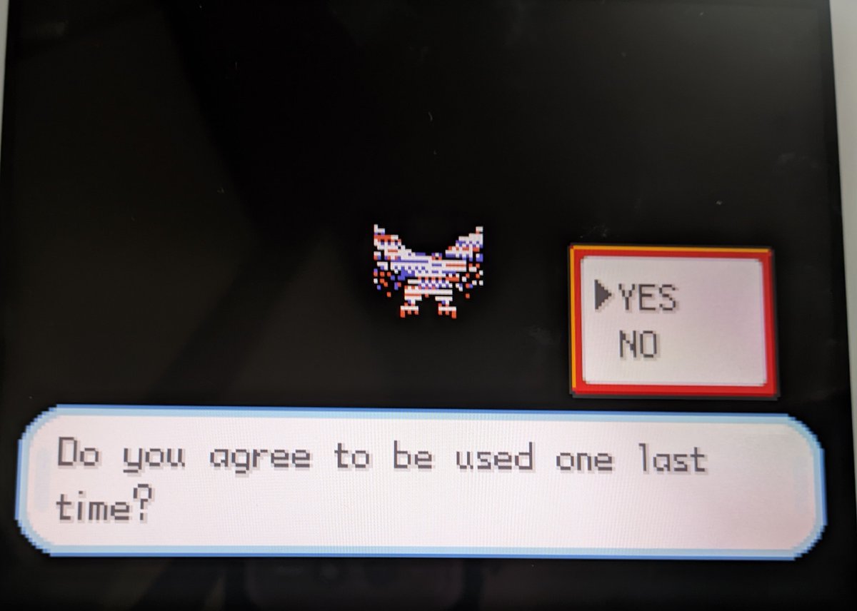 pkachiu's tweet photo. frlg.ips spoilers but id like to think here that missingno is using us, the Player, whether we are aware of it or not, to further spread the influence of the abyss through word of mouth. in this case, we'd inevitably lure more people into spreading it by talking about frlg.ips https://t.co/AVMKQdORLw
