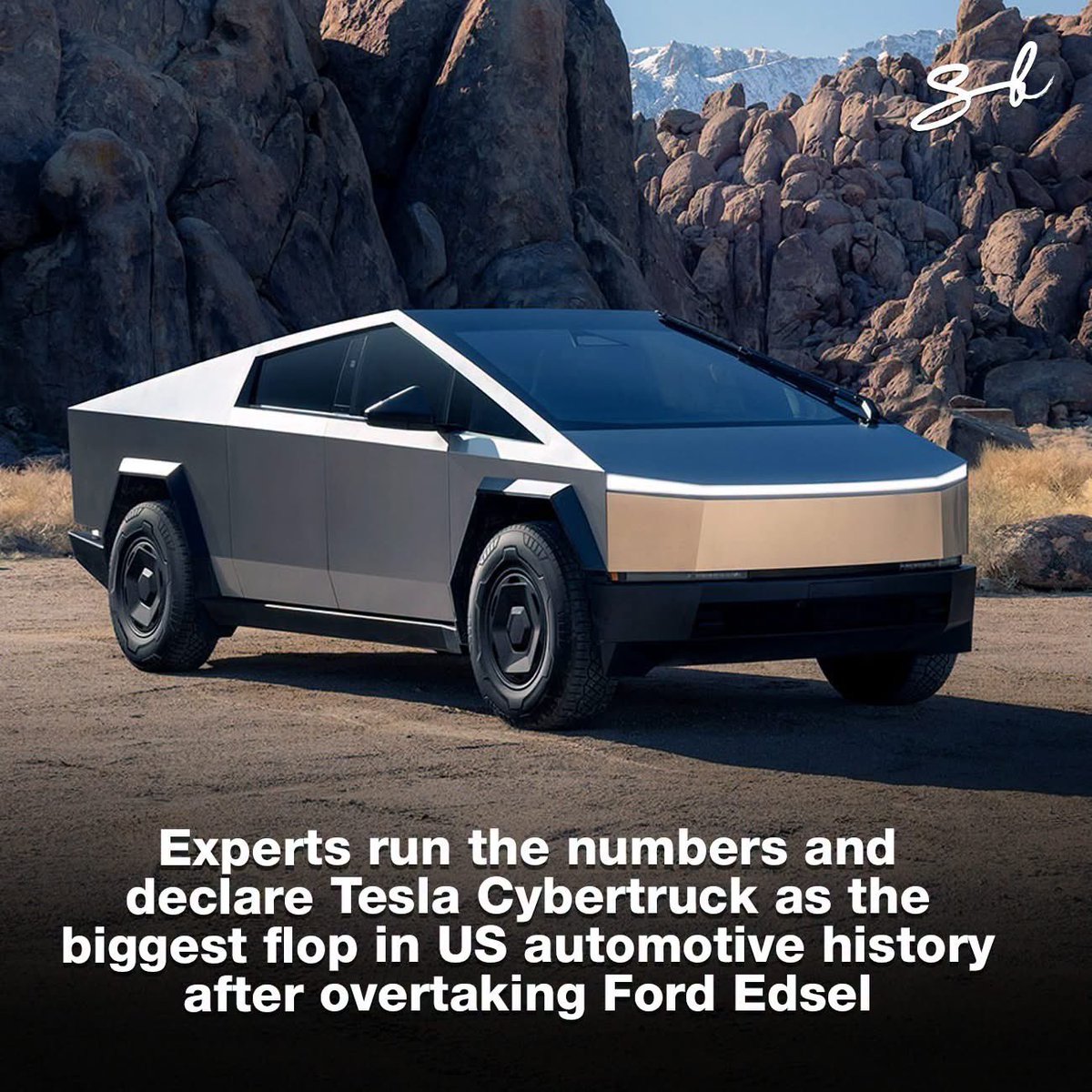 daddyhope's tweet photo. The Cybertruck has become one of the biggest flops in the history of the automobile industry. It sold just under 40,000 units in its first full year, a massive shortfall from the original sales target of 250,000 vehicles per year. 

This year, only around 7,100 units have been registered so far, highlighting the sharp decline in demand and raising serious questions about the vehicle’s long-term commercial success.

The story offers a few clear lessons for innovators and entrepreneurs. Commercial success and political influence are not the same thing. Elon Musk has become one of the most influential political voices in the world, but political influence does not automatically translate into consumer support. 

When a brand becomes closely associated with polarising political narratives, some consumers embrace it, while others walk away.

Hype is also not demand. A product can generate enormous publicity, dominate social media, and attract millions of views, yet still fail to meet its commercial expectations if consumers ultimately decide not to buy it.

More broadly, it is a reminder that toxic political narratives can carry commercial risks. When a company’s leader becomes deeply involved in divisive politics, the company’s products can become symbols in a political culture war rather than simply products competing on quality, price, and performance. That can alienate part of the market.

This is more evident in Tesla’s experience in Europe, which shows that political influence does not always translate into commercial success. Following Elon Musk’s support for Donald Trump and his increasingly divisive political interventions, Tesla suffered a sharp decline in European sales during 2025, with many consumers turning away from the brand. 

The episode demonstrates that when a business becomes closely associated with polarising political narratives, it risks alienating a significant portion of its customer base.