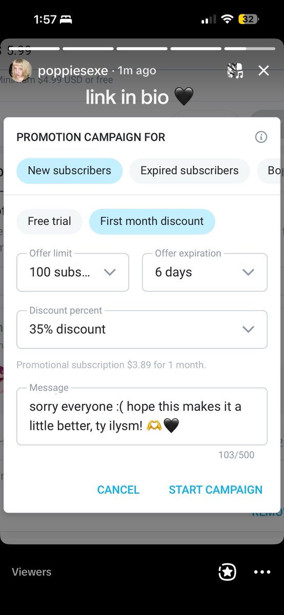 poppiexe's tweet photo. posting this here as well, thank you for all y’all’s patience and support! i hope this compensates for the ban 🖤 https://t.co/fOiqCkGdF2