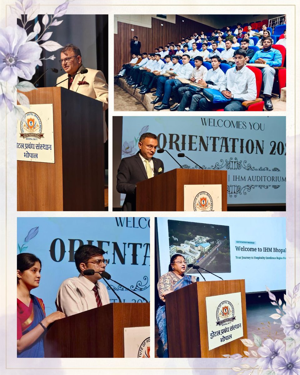 ihm_bhopal1978's tweet photo. Every great journey starts with a first step.
We welcomed our newest students at the IHM Bhopal Orientation Programme 2026. Wishing them a memorable journey filled with learning, opportunities, and success.
Welcome to the IHM family!
#IHMBhopal #Bhopal #OrientationDay https://t.co/awu4C0Yea8