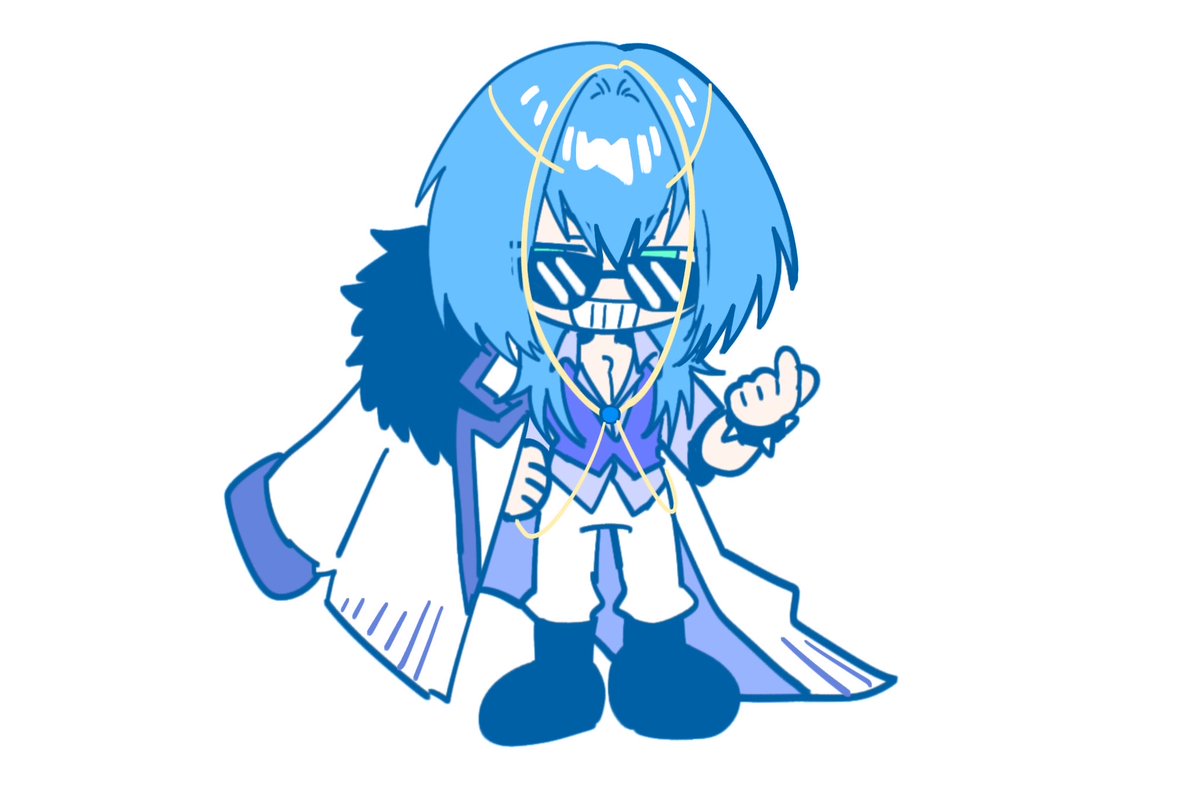 Ninisiuoooooooo's tweet photo. 気が早すぎるからラプクォ海王星のビジュが既に決まっている https://t.co/u3Crr6CY5z