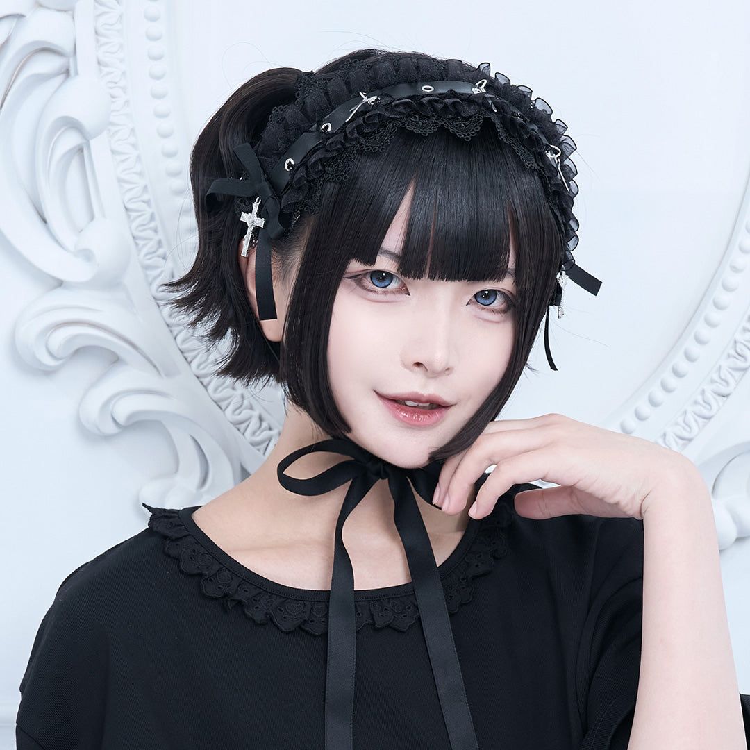_mine_official_'s tweet photo. ドーリーで幻想的なヘッドドレス

レースに取り入れられた
クロスモチーフ✝️
チュールとレースを重ねて
ふんわりとしたシルエット🪽

いつものコーデにプラスするだけ⟡꙳
🔗https://t.co/NpHiYHJ3A6 https://t.co/QESKvS7Ebe
