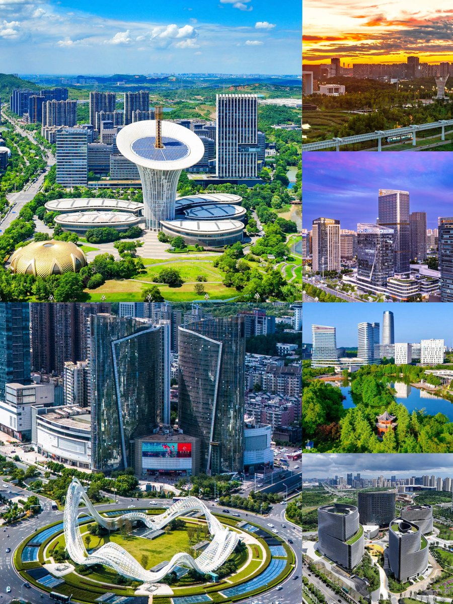 OpticsValleyCN's tweet photo. βοΈ The #summer sky over Optics Valley of China looks like a wallpaper!
From Optics Valley Square to Gaoxin Avenue, the valley is buzzing with innovation and energy. Sometimes the best #scenery is right above you. #LiveableOVC #BeautifulOVC https://t.co/7GHPgK0p33