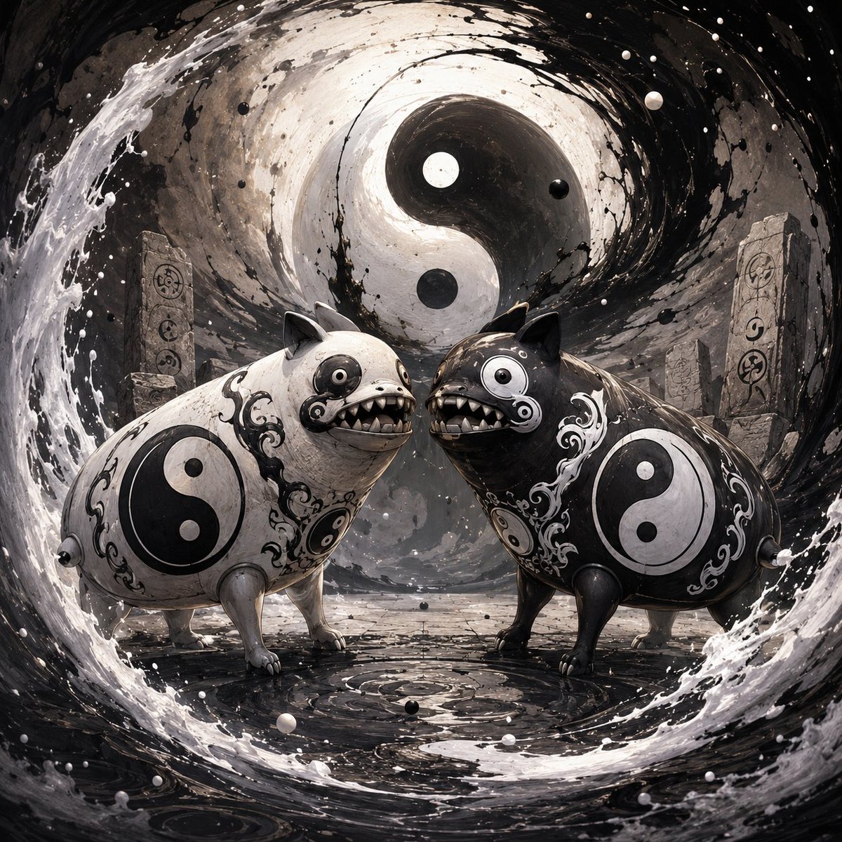5sentence's tweet photo. イラストクイズ（上級編） これだーれだ。
これは誰だか当ててみて

※5つの単語だけでAIに生成してもらってます。
（画風はランダムに描くように指示してます）
フォロー外からの参加大歓迎

#5センテンスAIイラストクイズ #AI #クイズ #AIイラスト #AIart #AIイラスト好きと繋がりたい https://t.co/qpC9ugJBHn