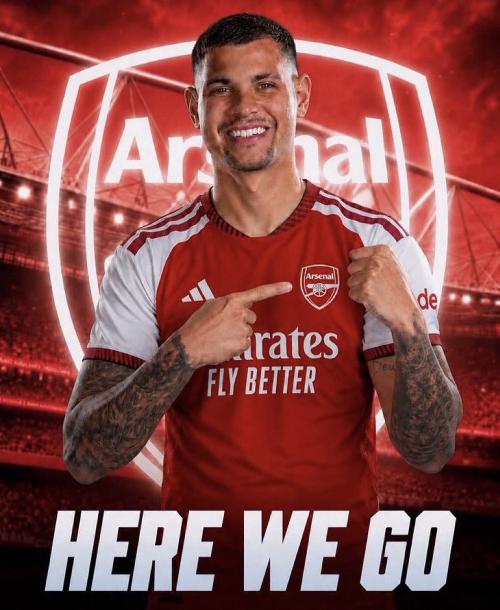 Fabrizioromquiz's tweet photo. 🚨🔴⚪️ Breaking  Bruno Guimarães to Arsenal, here we go! Deal signed between the two clubs for €75M fee,  Newcastle authorize Bruno for medical.

New midfielder for Arteta as Bruno only wanted Arsenal, saying no to other clubs. Deal done

 #AFC #BruunoG8 https://t.co/bcHrxZgoi5