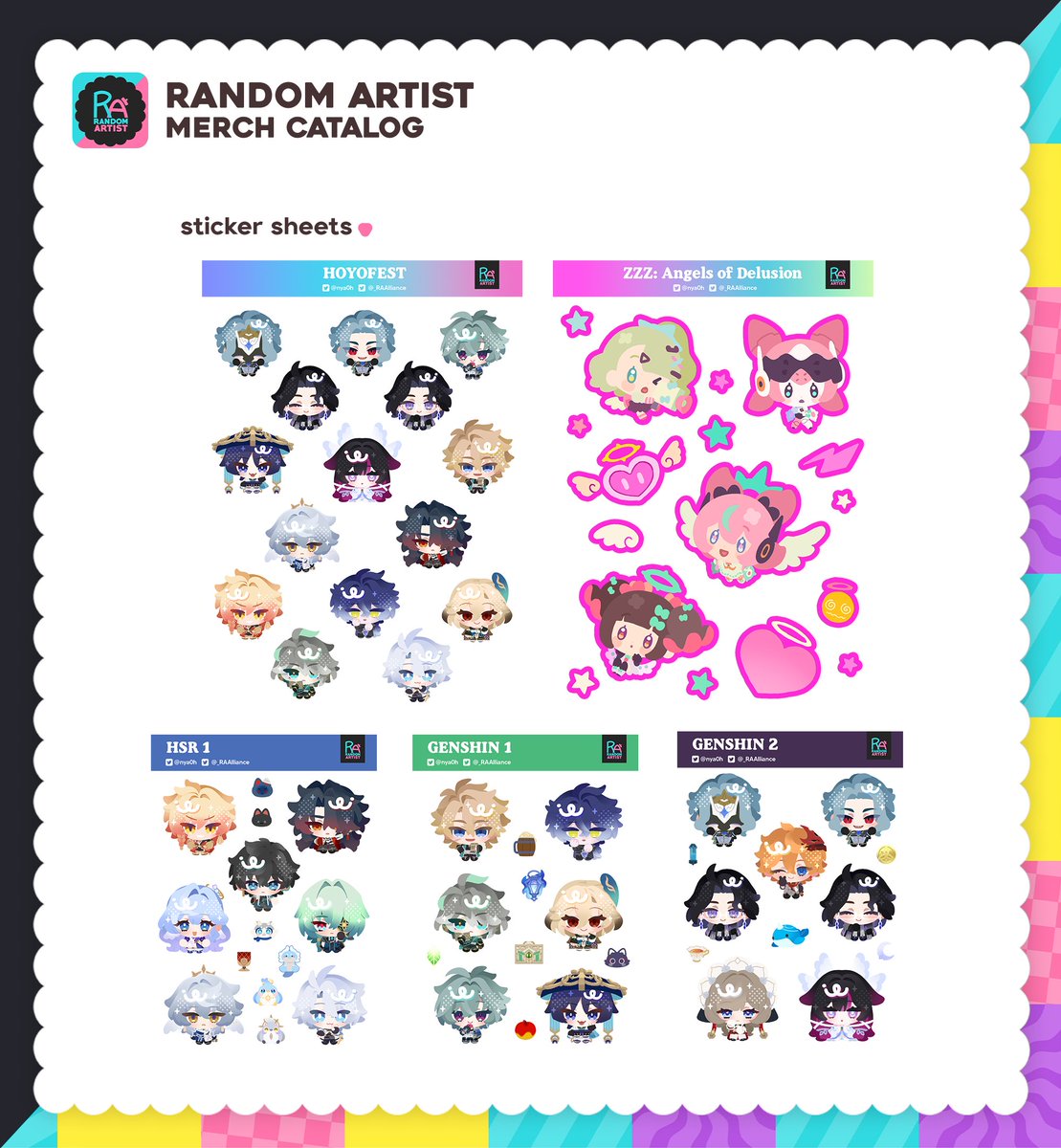 Random Artist ✨ Hoyofest 77 tweet media