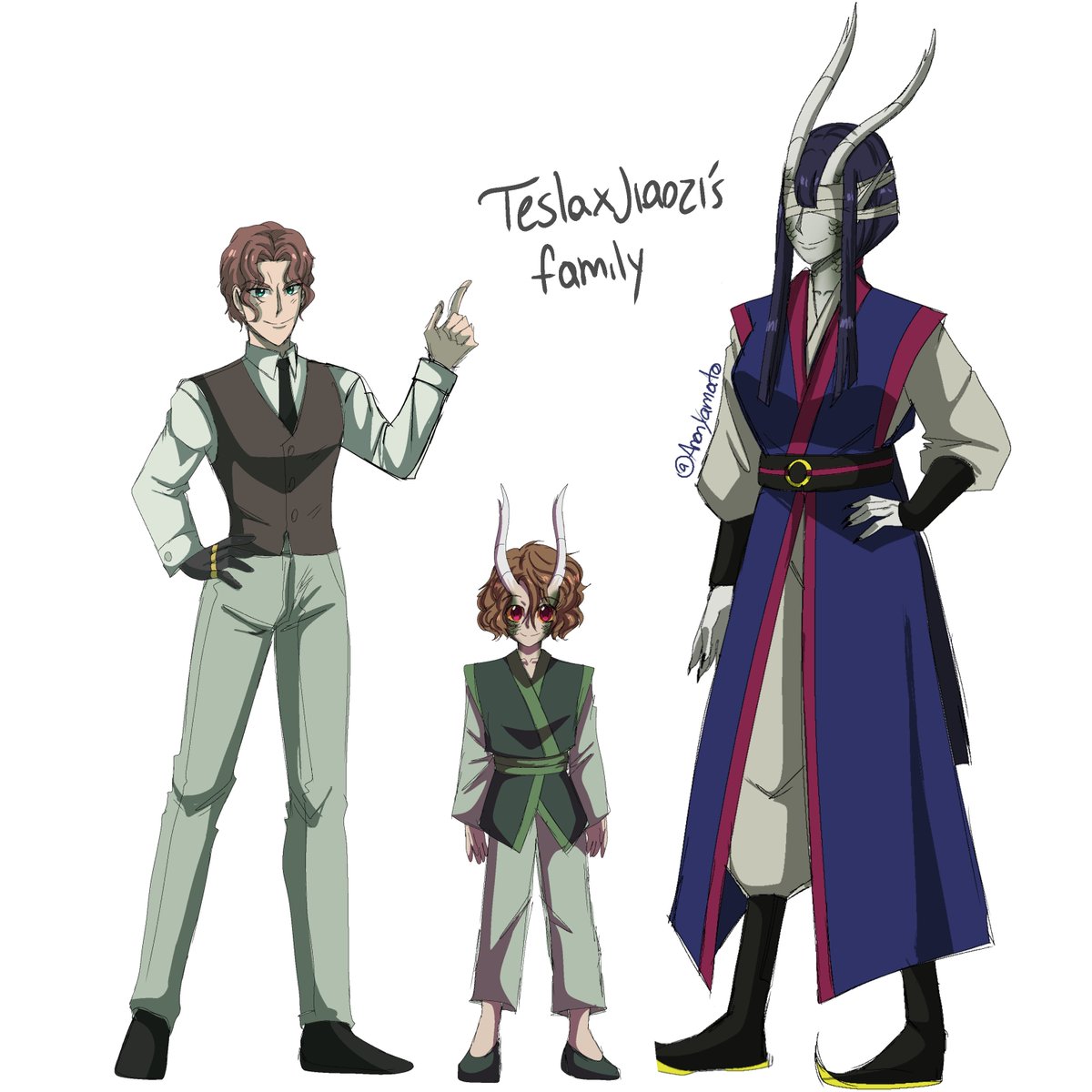 NsfwYamato's tweet photo. More of Ror drawings, btw Tesla x Jiaozi ❤️
#Roroc #SNVoc #nikolatesla #ocxcanon https://t.co/ZmDWIrh6La
