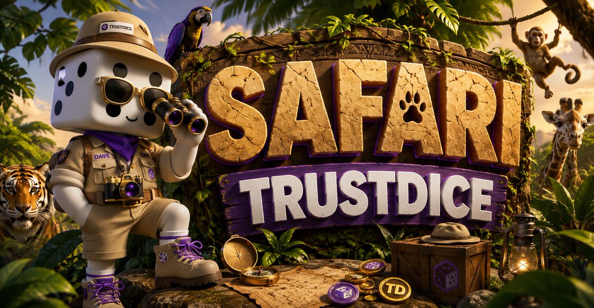 TrustDiceEs's tweet photo. ¿Aceptas el reto? 
Encuentra en TrustDice un juego cuyo nombre incluya un animal y coméntalo
🐼🦊🦈 https://t.co/toIdtBNr2b

🎁 10 USDT para uno de ustedes.
🚫 No se vale repetir. Si alguien ya comentó ese juego, tendrás que encontrar otro!

¡Que comience el safari! 🔍 https://t.co/bHQ5nJUtfH