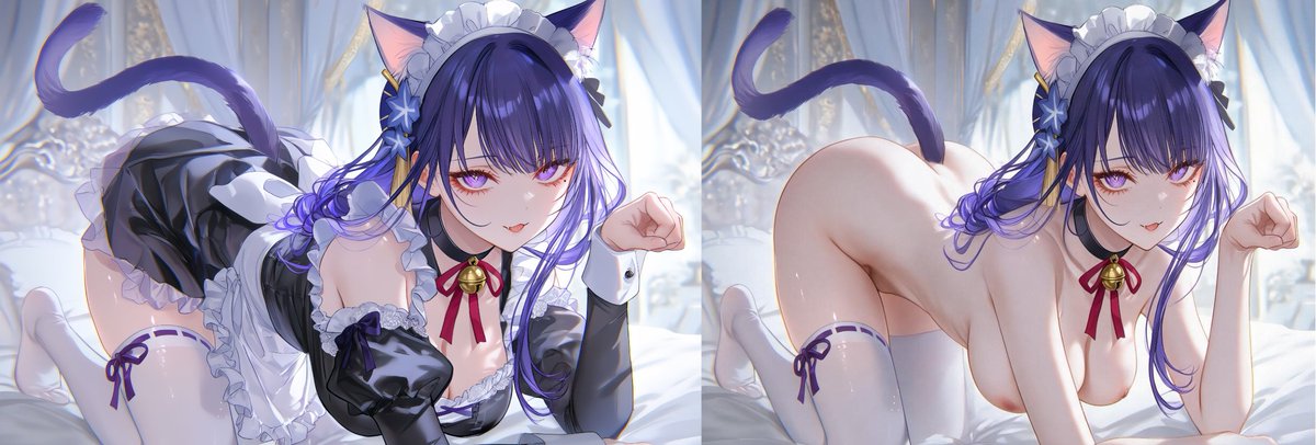 allkeynet's tweet photo. 猫耳メイド！
「Dressed vs Undressed」— Dare to compare?
Works perfectly with real people photos!
Try this AI clothes remover
👇
[https://t.co/K6jJkHEGyY]
#Undress https://t.co/CWxHyc4gHj