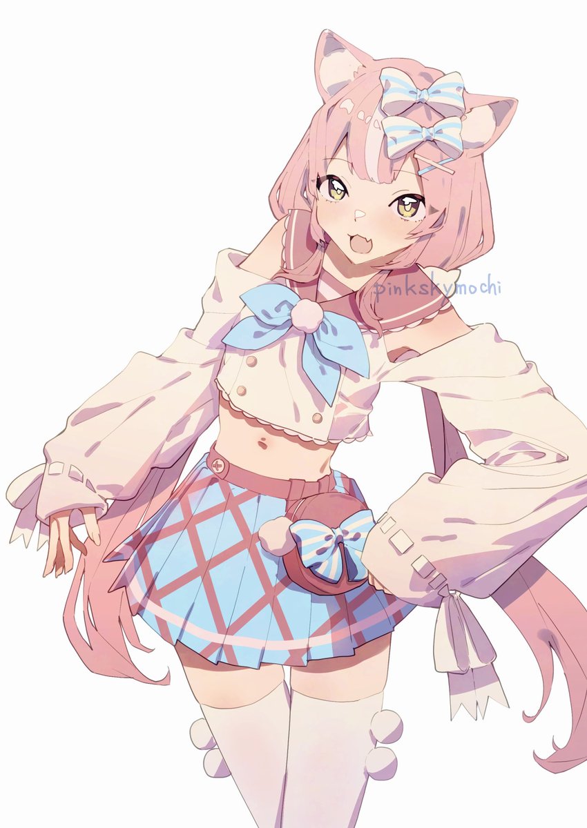 pinkskymochi's tweet photo. 海衣装捏造しようとしてわけわからなくなったものです https://t.co/8Bt0GkdjiS
