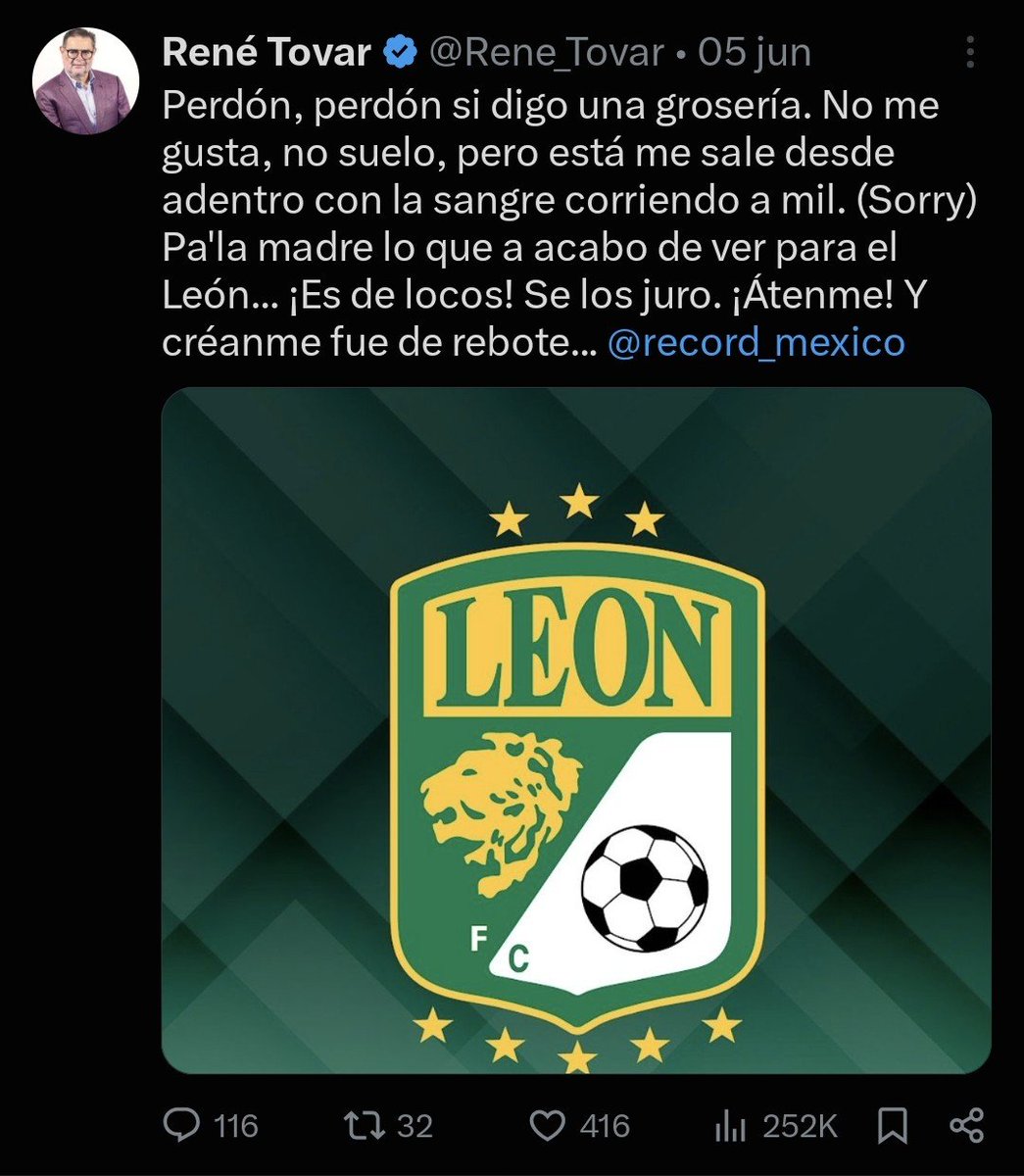 Torres28PP's tweet photo. @Rene_Tovar @record_mexico ¿Ya salió el prestanombres? https://t.co/IUuJmKEkVo