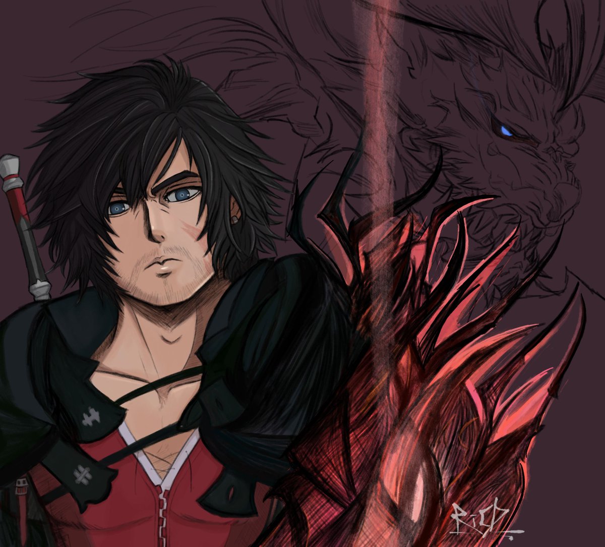 Ricd_012's tweet photo. Clive Rosfield
[2023 Fan art]
#FINALFANTASYXVI #FFXVI https://t.co/pFSdYyhEWF