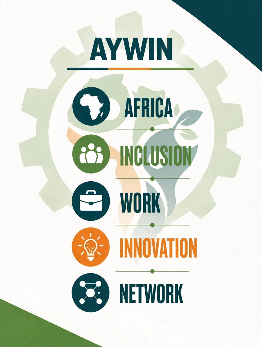 AYWINetwork's tweet photo. 🌍 Welcome to Africa Inclusion, Work &amp; Innovation Network (AYWIN).
We connect youth, women, innovators and communities to advance inclusive growth, green livelihoods and sustainable development across Africa.
#AYWINetwork https://t.co/bAOnRucDqn