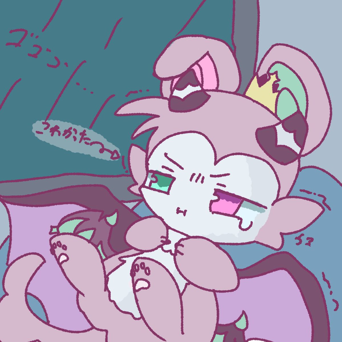 Charsiu25's tweet photo. かみなり
#イラスト
#でびコネ
#でびるコネクショん https://t.co/iqAc22wdxx