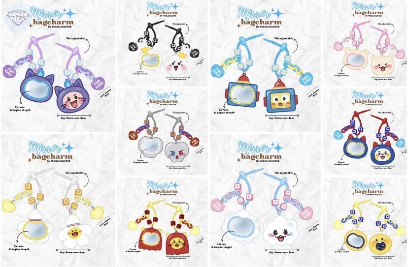 pasartrejo's tweet photo. trso — interest check! 

Halo teume! Aku ada rencana mau open PO Mirror Bagcharm ini nih.

Kalau ada yang berminat kindly drop your pretty @ below ^^ https://t.co/DB09EtRGHj
