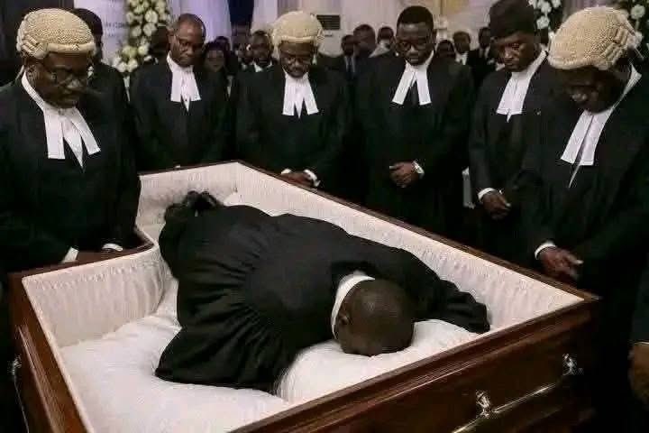 Gynorazy's tweet photo. Why are lawyers buried face down? https://t.co/gb9Tv6q0bo