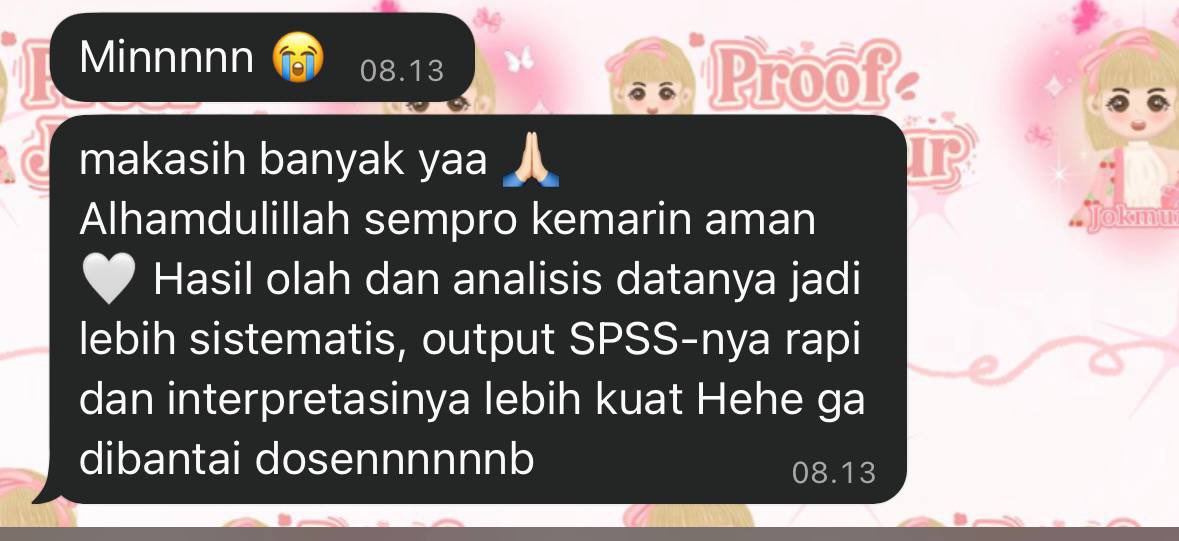 jokmurjokitugas's tweet photo. Aman sayang ikut seneng😍💗
Jokmur ready terus ya
📝Pembuatan jurnal
📝 SKRIPSI ALL JURUSAN
📝Parafase+turnitin
📝Proposal PKM 
📝Tugas SD-SMP-SMA-kuliah
📝All jurusan say (Tim S1-S2 Top 10 PTN)
📝Olah SPSS + Tugas Teknik
📝 Design Ui/Ux , Figma
📝3Dgedung,rumah
#jokimurah https://t.co/ra01i0Q4Kr