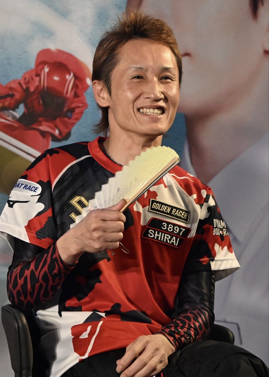 chusporace's tweet photo. 【#ボートレースびわこ】#オーシャンカップ
23年の時を経て＠びわこ　#白井英治 選手
←2026年オーシャンカップ
2003年チャレンジカップ→ https://t.co/9XKJbducMk