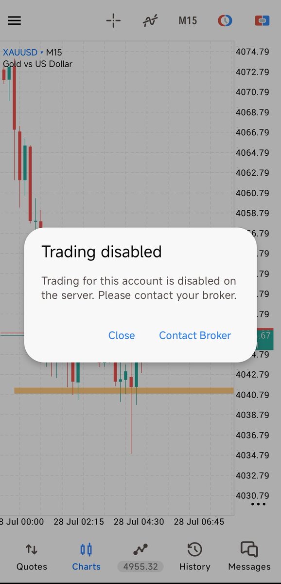 ArrowRiseFX's tweet photo. @NYSMarkets are scammers 🚨. They told us no hidden rules and i dis read all of their rules instead they block my account by saying lot size exceeded 🤣.
@TrustedPropHub @propexpose https://t.co/fzBMK2MQt3
