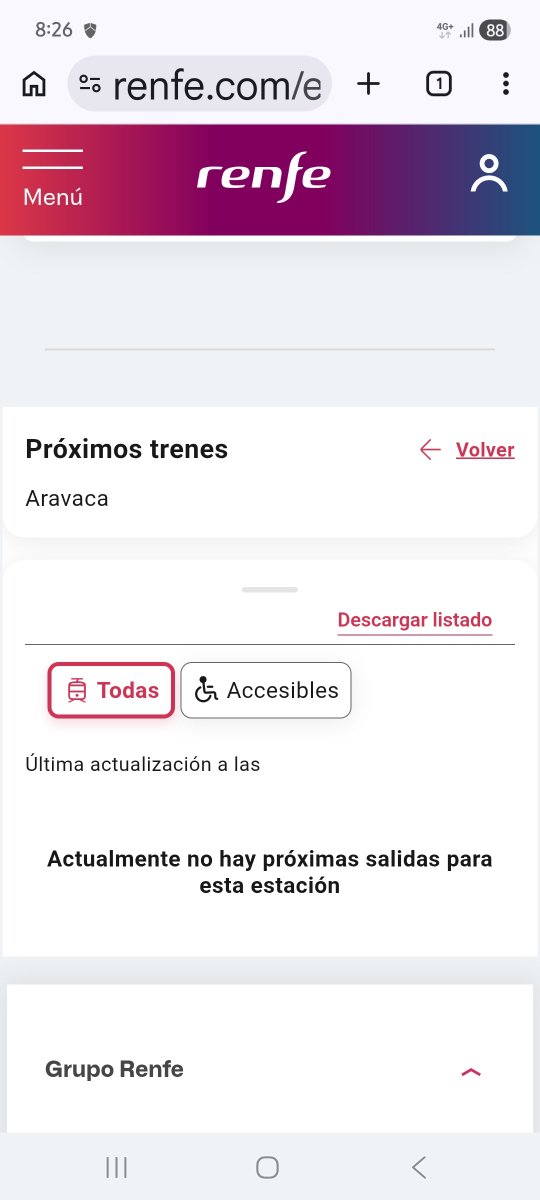 MartaMS222's tweet photo. @CercaniasMadrid alguna información? Gracias. Aravaca dirección P.Pío https://t.co/itdtHFPw80