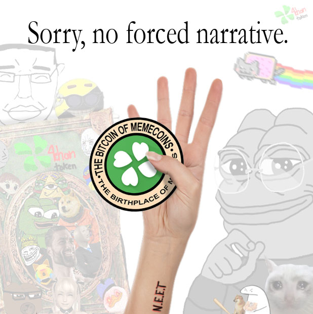 TheMEMELordx69's tweet photo. saylor is just a retard trying to survive wtout imploding

we've all now pivoted to the next bitcoin aka the factually backed one and only bitcoin of memecoins

perks @4chantokenio being the meme inventors of doge, shib wojak bonk mog troll neet pepe spx6900 npc joe rekt, apu ... https://t.co/cC60vy48cI
