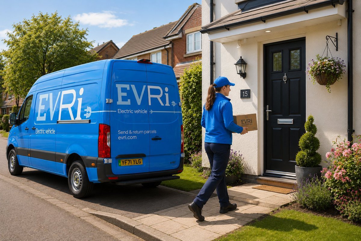 EvriUkDesk's tweet photo. New day.
New routes.
Thousands of parcels moving across the UK.
Let’s deliver. 🚚 @Evri_Courier_
#DeliveryUk #EvriUk #CourierUk #ShippingUk 
#evri https://t.co/HdRxYul7bC