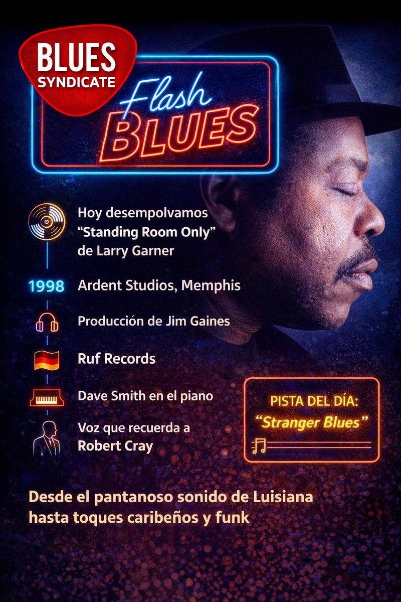 bluessyndicate's tweet photo. BLUES SYNDICATE
FLASH BLUES
LARRY GARNER
https://t.co/vFDuYLyNRH
#blues #LarryGarner #FlashBlues https://t.co/v374qvaXCe