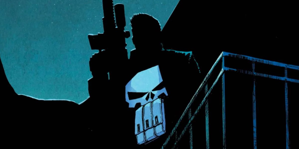 WARJ0URNAL's tweet photo. “The scum of this city need a wake-up call.” 
————————————————————
                              An adaptive, new portrayal
#MarvelRP                      of the Punisher. https://t.co/KFn8dceVly