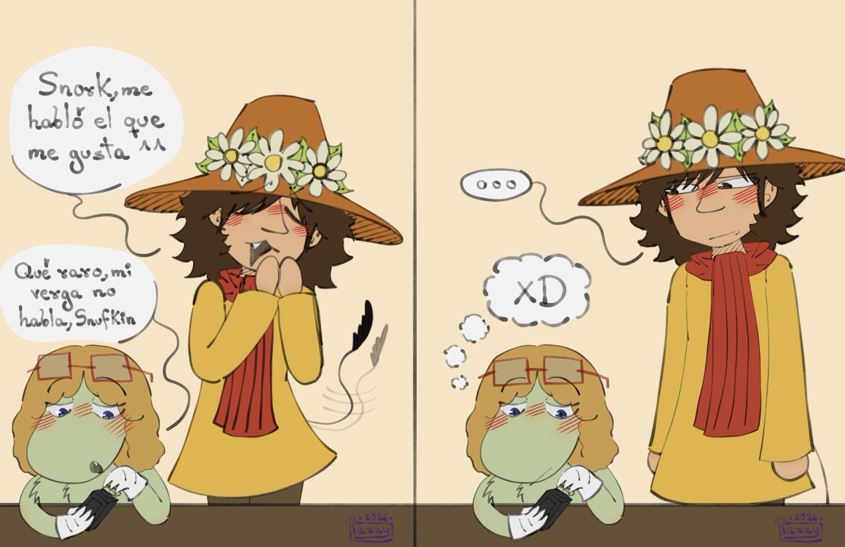 SlowRazzy_'s tweet photo. :b

#moomin #shinmoomin #snufkin #snork #doodles #curi #snorkkin (? https://t.co/cQzyPRRhOs