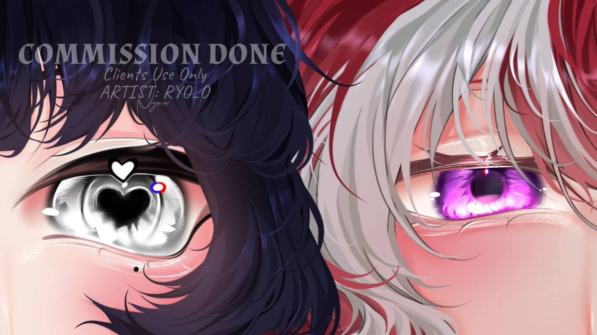 Ryoze_e's tweet photo. OPEN COMMISSION 
PRICES:
 1 eye commission : 150php / 4 $
 Promo commission ( 3 paired eyes)  : 380php / 10 $
 1 couples commission: 199php / 6$
Promo Couple's  commission: 499php / 12 $ 
TAT: 
2 -5 days for 1 eye
3 days to 2 weeks for the Promo and couples 
MOP:
G-cash
PayPal https://t.co/2AR4E1BJpE