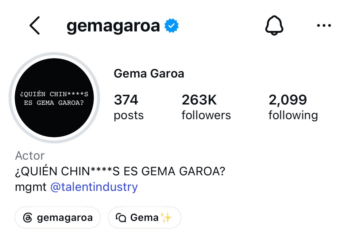GEMA GAROA SUPPORT tweet media