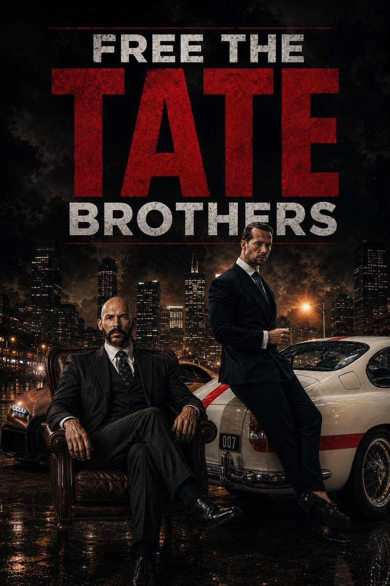 DaddyBurnerX's tweet photo. GM 
FREE THE TATE BROTHERS https://t.co/i1zw9Qmzoc