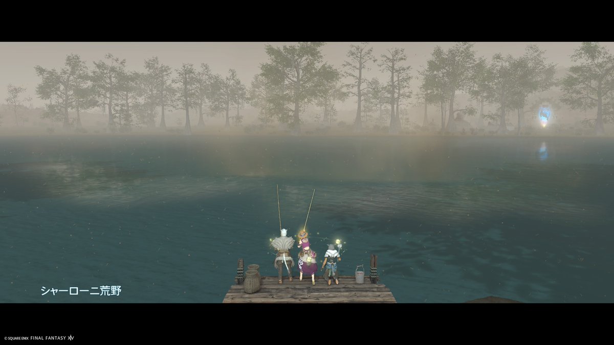 rio__14ff's tweet photo. 釣りざんまい　#FF14 https://t.co/rabPXWA67b