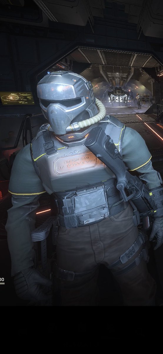 KalashSkimask's tweet photo. @Helldivers_NOW the silver of the armor and helmet matches pretty nice https://t.co/TvmVG261hr
