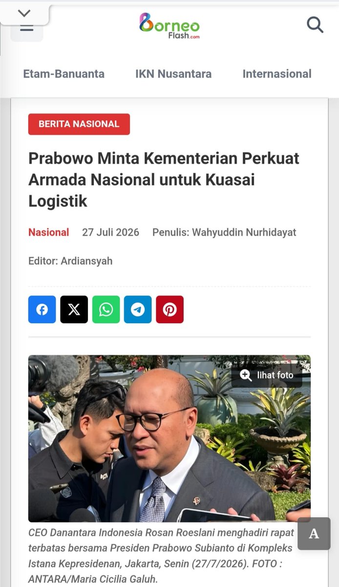 BrigittaWaaarom's tweet photo. Negara dengan seluruh unsur bangsa telah bawa Indonesia ke arah perkembangan sesuai.
Kawal Pembangunan Negeri https://t.co/fe3CrxCLL4